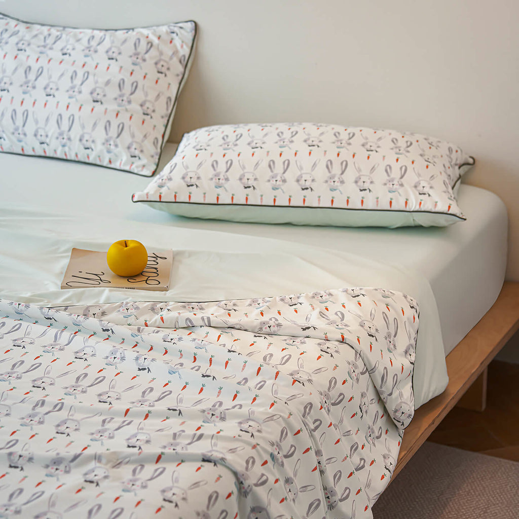 Willowmere Aimi Bunny Cooling Comforter & Lightweight Summer Quilt - image 9