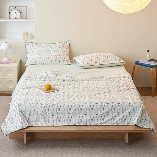 Willowmere Aimi Bunny Cooling Comforter & Lightweight Summer Quilt - image 0