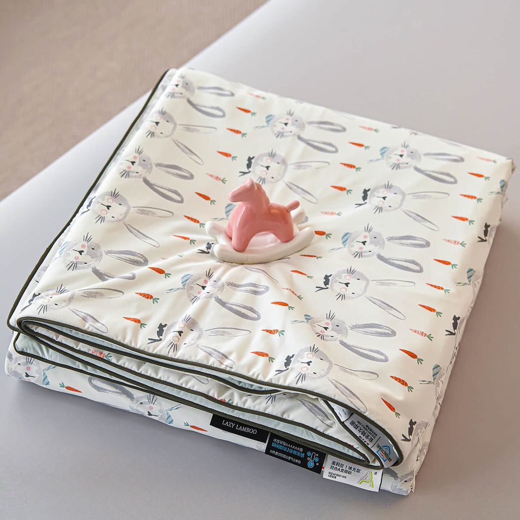 Willowmere Aimi Pastel Reversible Instant-Cooling Summer Quilt - image 4