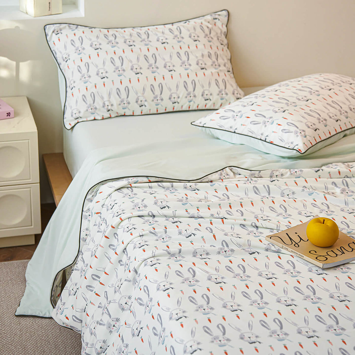 Willowmere Aimi Bunny Cooling Comforter & Lightweight Summer Quilt - image 8