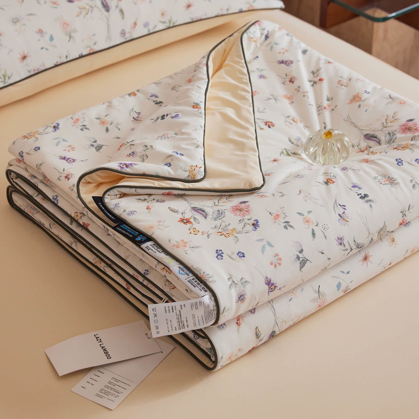 Willowmere Midsummer Dream Reversible Instant-Cooling Summer Quilt - Midsummer Dream - Full / Queen - image 1