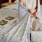 Willowmere Wildwood Breeze (Sage Green) Reversible Instant-Cooling Summer Quilt - image 6