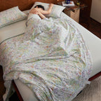 Willowmere Wildwood Breeze (Sage Green) Reversible Instant-Cooling Summer Quilt - image 5