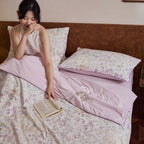 Willowmere Spring Meadow Bunny (Lilac Purple) Reversible Instant-Cooling Summer Quilt - image 5