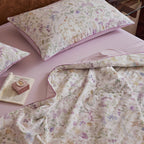 Willowmere Spring Meadow Bunny (Lilac Purple) Reversible Instant-Cooling Summer Quilt - image 2