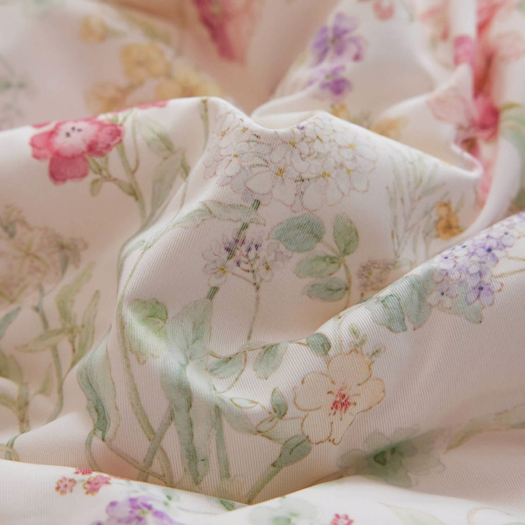 Willowmere Spring Meadow Bunny (Blush Pink) Reversible Instant-Cooling Summer Quilt - image 7