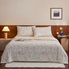 Willowmere Spring Meadow Bunny (Blush Pink) Reversible Instant-Cooling Summer Quilt - image 0