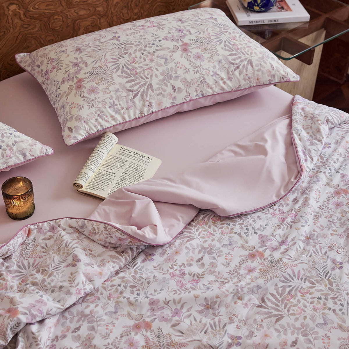 Willowmere Wildwood Breeze (Orchid Purple) Reversible Instant-Cooling Summer Quilt - image 8