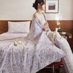 Willowmere Wildwood Breeze (Orchid Purple) Reversible Instant-Cooling Summer Quilt - image 3