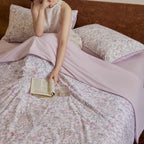 Willowmere Wildwood Breeze (Orchid Purple) Reversible Instant-Cooling Summer Quilt - image 4