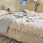 Willowmere Ocean Elephant - Little Moments Infant-Grade Reversible Cotton Comforters - image 1