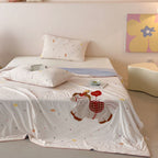 Willowmere Lucky Pony Applique Embroidery Instant-Cooling Summer Quilt - image 2