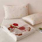 Willowmere Lucky Pony Applique Embroidery Instant-Cooling Summer Quilt - Lucky Pony - Full / Queen - image 1