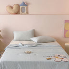 Willowmere Doodle Bear Applique Embroidery Instant-Cooling Summer Quilt - image 0