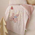 Willowmere Hopeful Bunny Applique Embroidery Instant-Cooling Summer Quilt - image 3