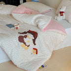 Willowmere Sweetie Pie Pocket Star Candy Applique Cotton Double Gauze Comforter - image 2