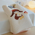 Willowmere Sweetie Pie Pocket Star Candy Applique Cotton Double Gauze Comforter - Sweetie Pie - Full / Queen - Heavyweight - image 1