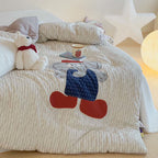 Willowmere Charming Cap Elephant Pocket Applique Cotton Double Gauze Comforter - image 2