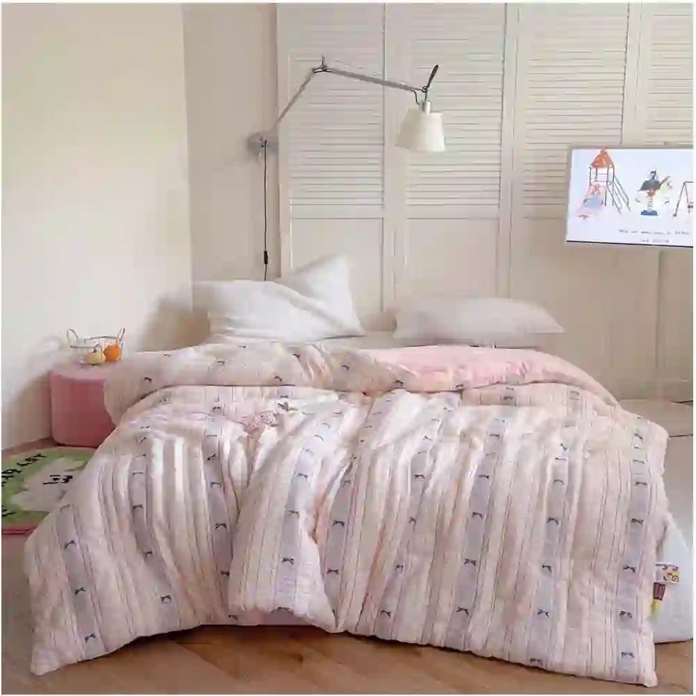 Willowmere Playful Paws - Little Moments Infant-Grade Reversible Cotton Quilt - image 0