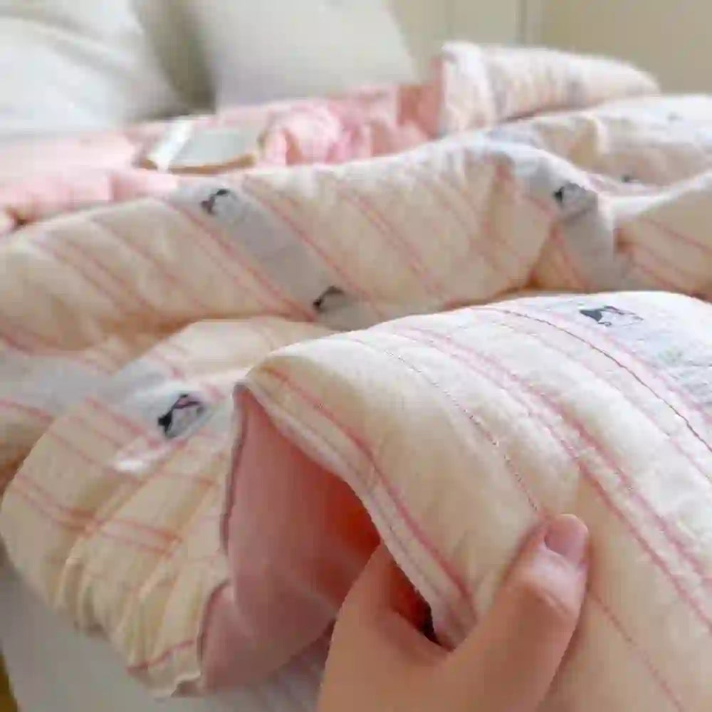 Willowmere Playful Paws - Little Moments Infant-Grade Reversible Cotton Quilt - image 3