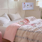 Willowmere Playful Paws - Little Moments Infant-Grade Reversible Cotton Quilt - Cool Kitten - Full / Queen - Heavyweight - image 2