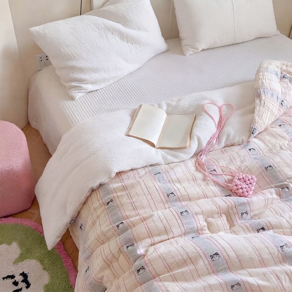 Willowmere Playful Paws - Little Moments Infant-Grade Reversible Cotton Quilt - image 4