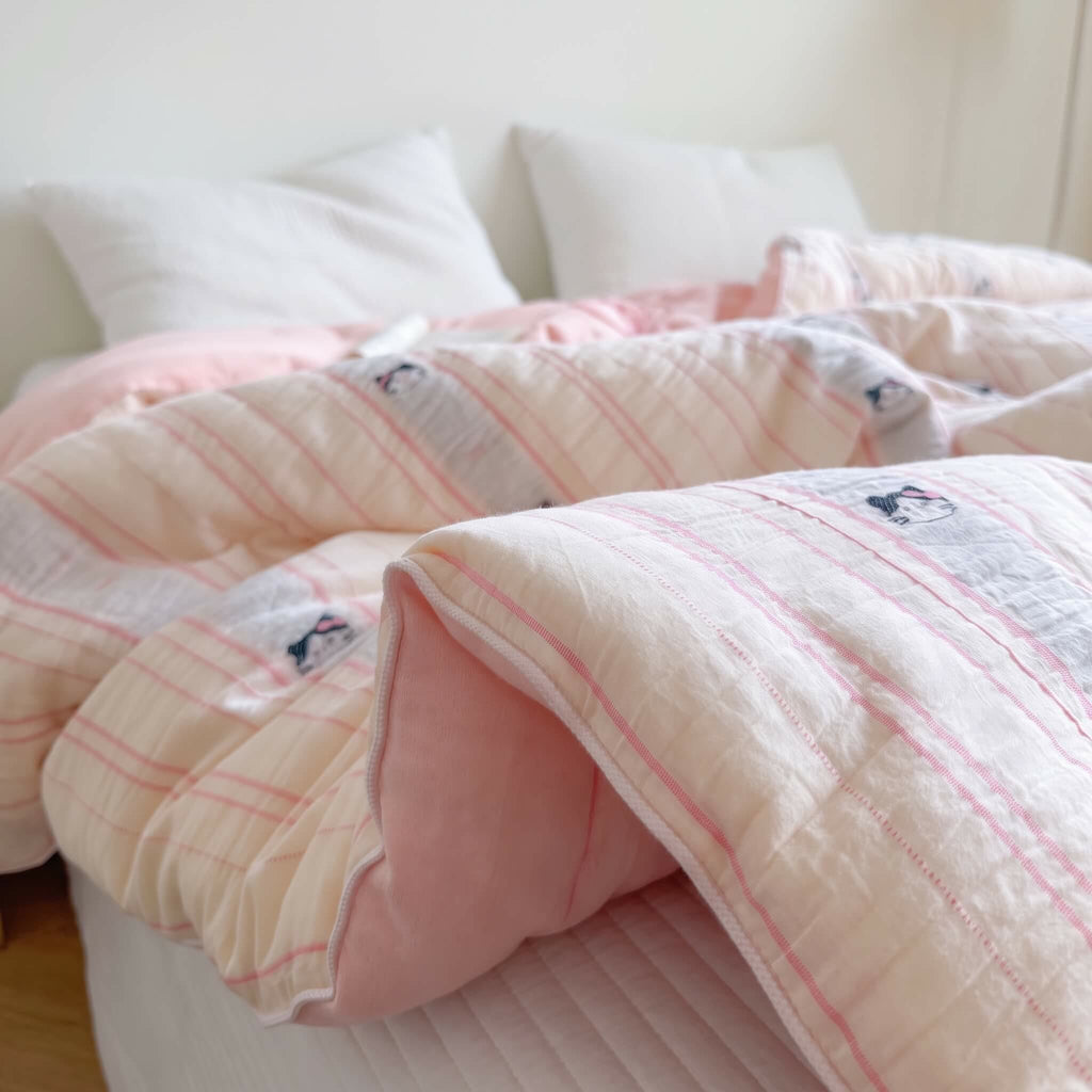 Willowmere Playful Paws - Little Moments Infant-Grade Reversible Cotton Quilt - image 1