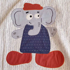 Willowmere Cap Elephant Washed Cotton Double Gauze Coverlet 3-Piece Set - image 5