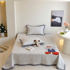 Willowmere Cap Elephant Washed Cotton Double Gauze Coverlet 3-Piece Set - image 17