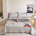 Willowmere Cap Elephant Washed Cotton Double Gauze Coverlet 3-Piece Set - image 11