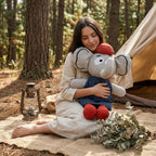 Willowmere Red Cap Elephant Handcrafted Cotton Decorative Plush Toy - image 13
