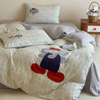 Willowmere Cap Elephant 100% Muslin Gauze Cotton 4 Pieces Bedding Set - image 2