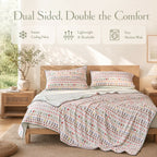 Willowmere Ximi Cream Minimalist Reversible Instant-Cooling Comforter - image 5