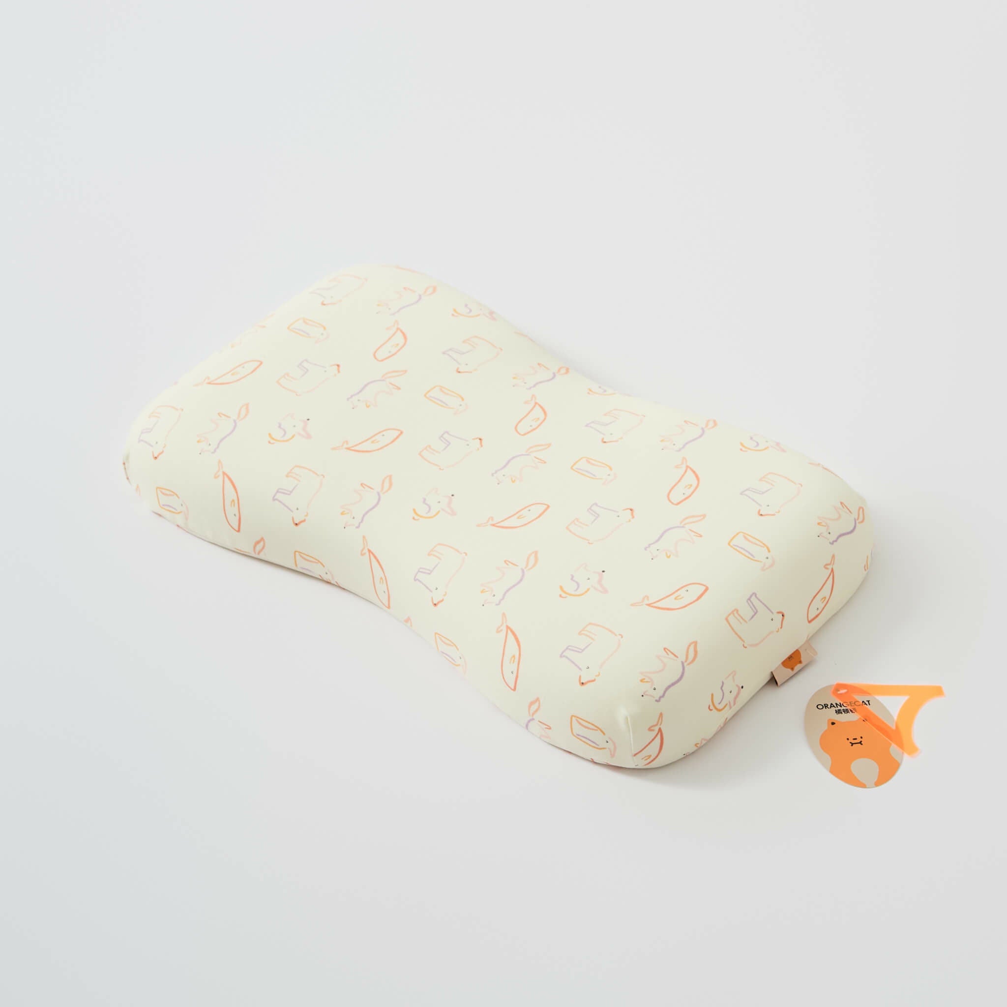 Willowmere Ergonomic Washable Memory Foam Kids Pillow - Cloud Bear House - Youth Pillow - image 16