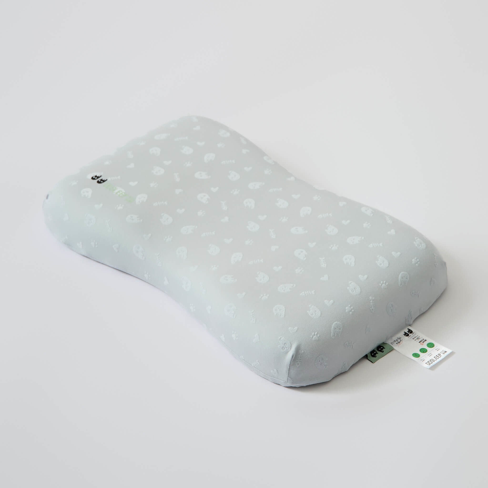 Willowmere DiCoco & DiMomo Edition Kids Ergonomic Contour Memory Foam Pillow - Gray - Youth (8Y+) - image 12