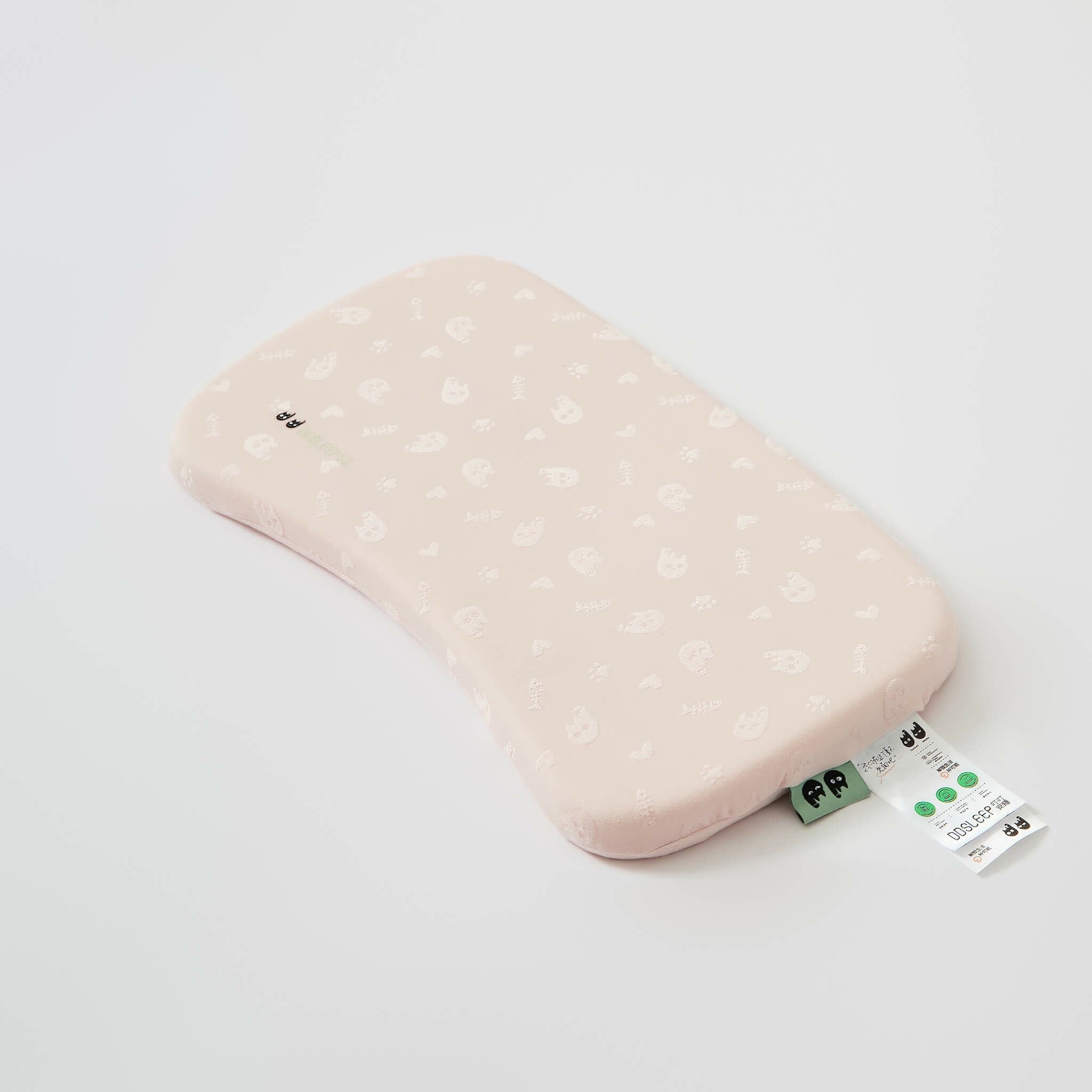 Willowmere DiCoco & DiMomo Edition Kids Ergonomic Contour Memory Foam Pillow - Pink - Baby & Toddler (6M-3Y) - image 16