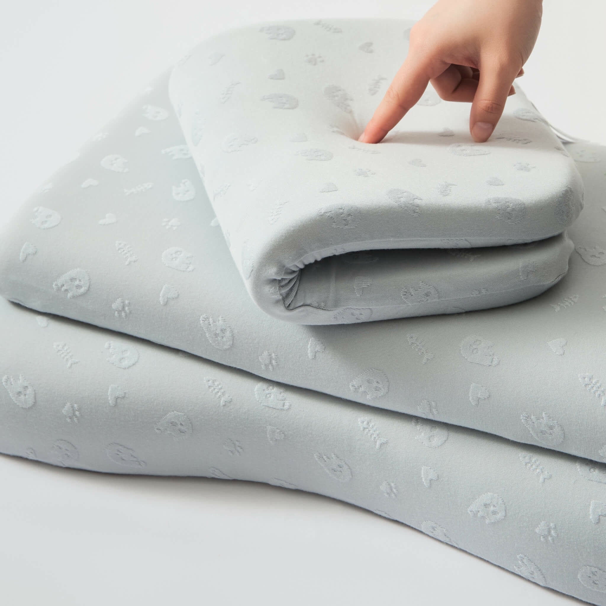 Willowmere DiCoco & DiMomo Edition Kids Ergonomic Contour Memory Foam Pillow - Gray - Baby & Toddler (6M-3Y) - image 10
