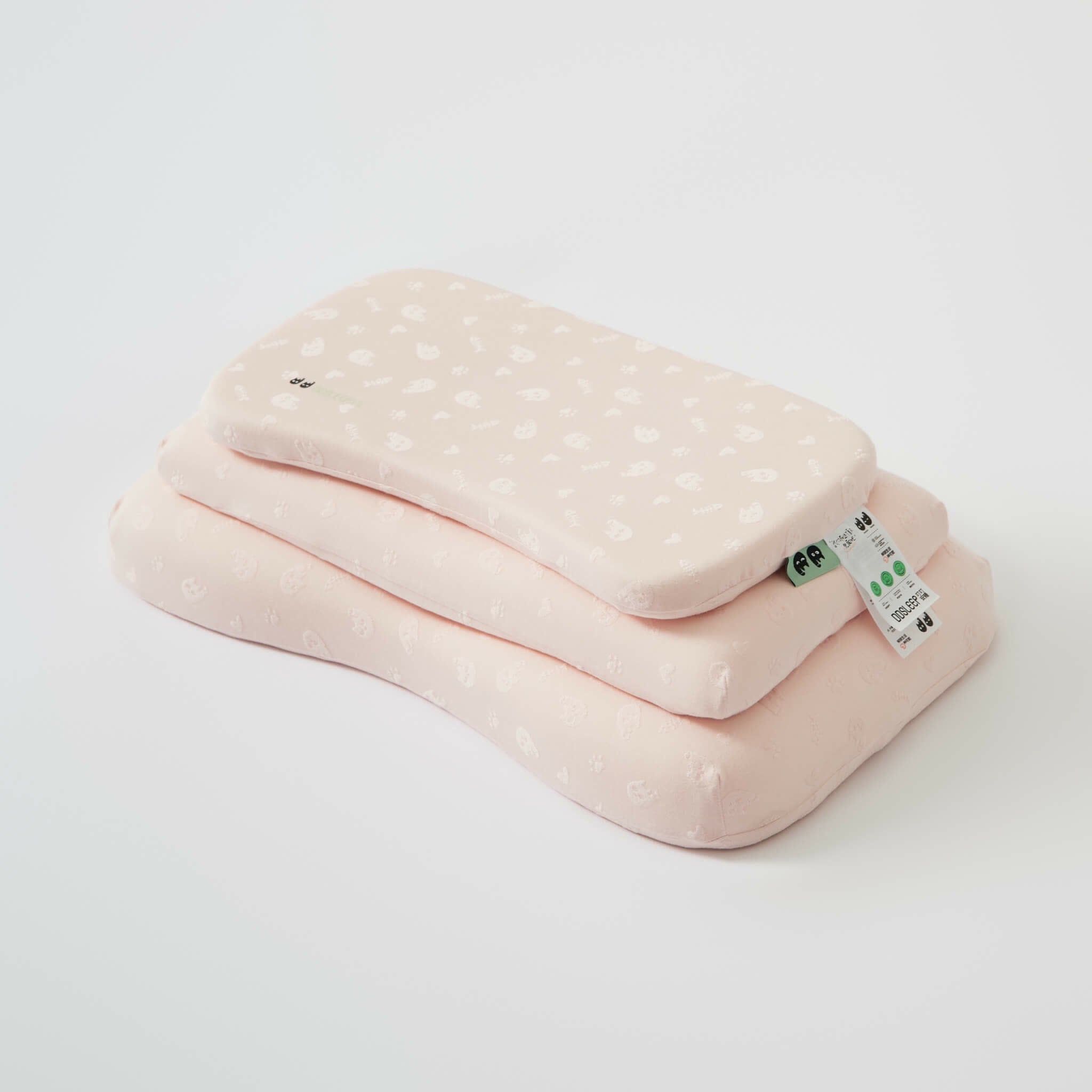 Willowmere DiCoco & DiMomo Edition Kids Ergonomic Contour Memory Foam Pillow - Pink - Youth (8Y+) - image 5