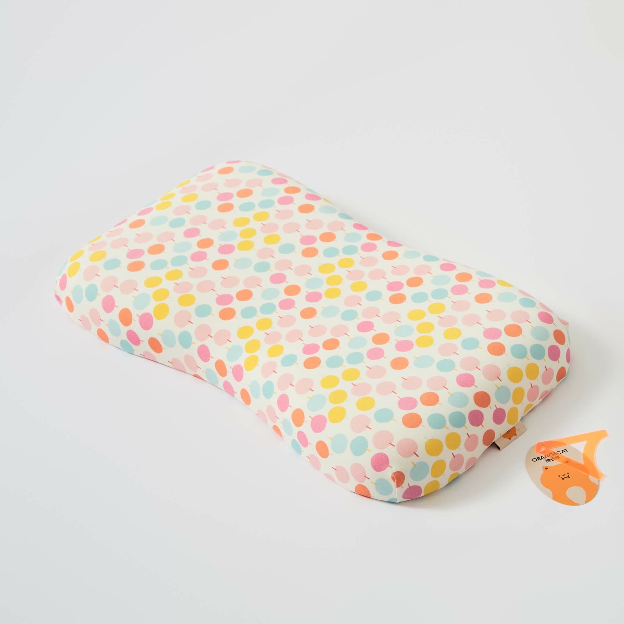 Willowmere Bubblegum Dreams Ergonomic Washable Memory Foam Kids Pillow - Bubblegum Dreams - Youth Pillow - image 2