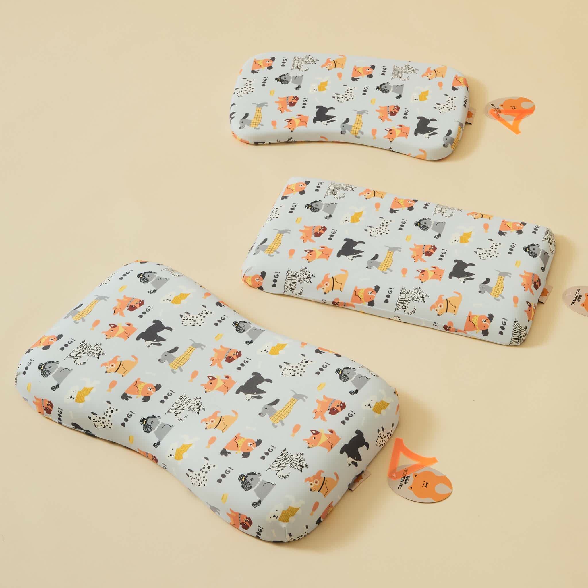 Willowmere Puppy Patrol Ergonomic Washable Memory Foam Kids Pillow - image 2