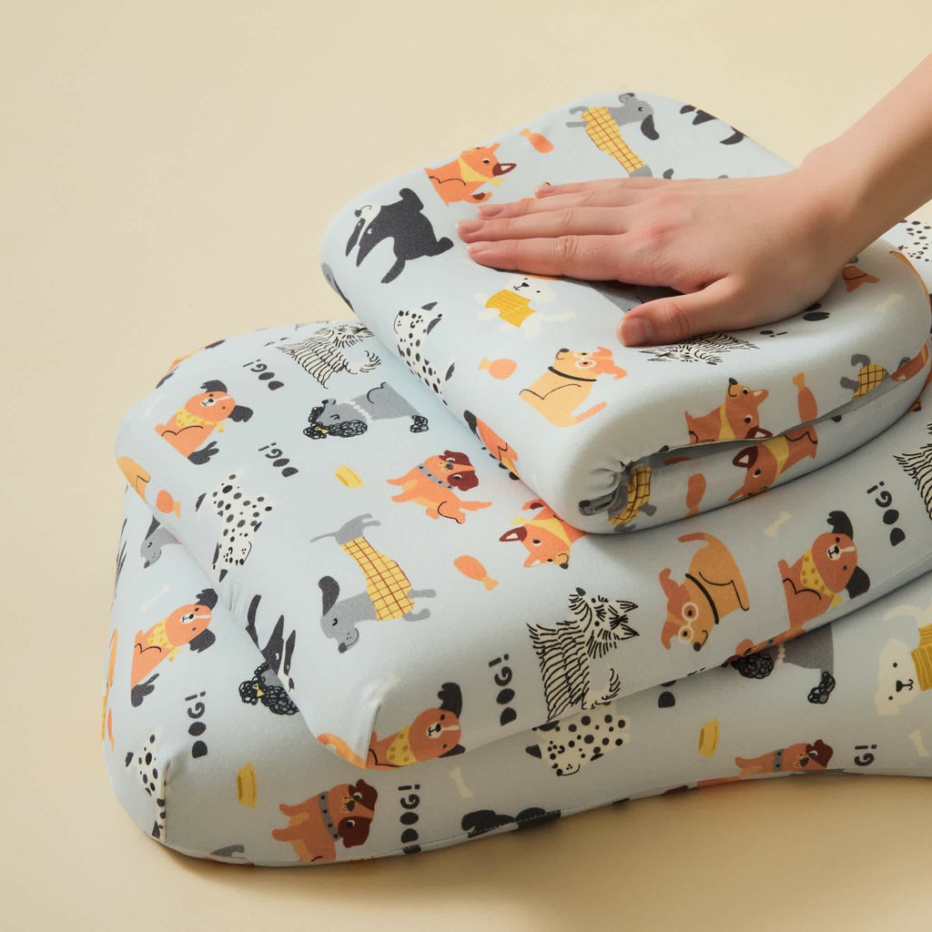 Willowmere Puppy Patrol Ergonomic Washable Memory Foam Kids Pillow - image 3