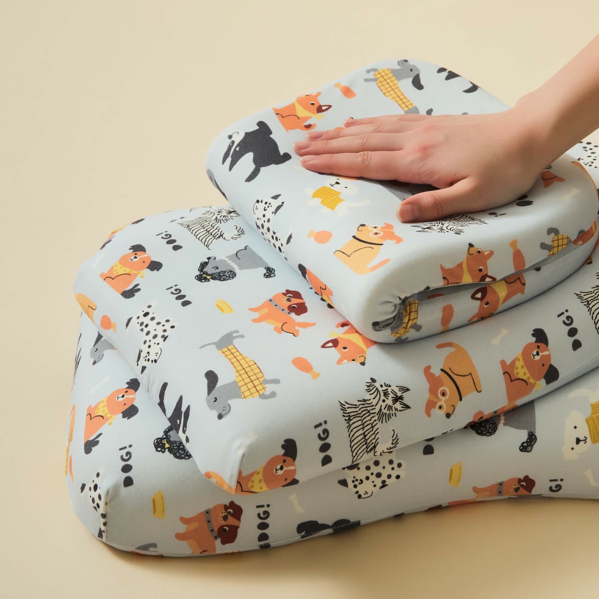 Willowmere Puppy Patrol Ergonomic Washable Memory Foam Kids Pillow - image 3